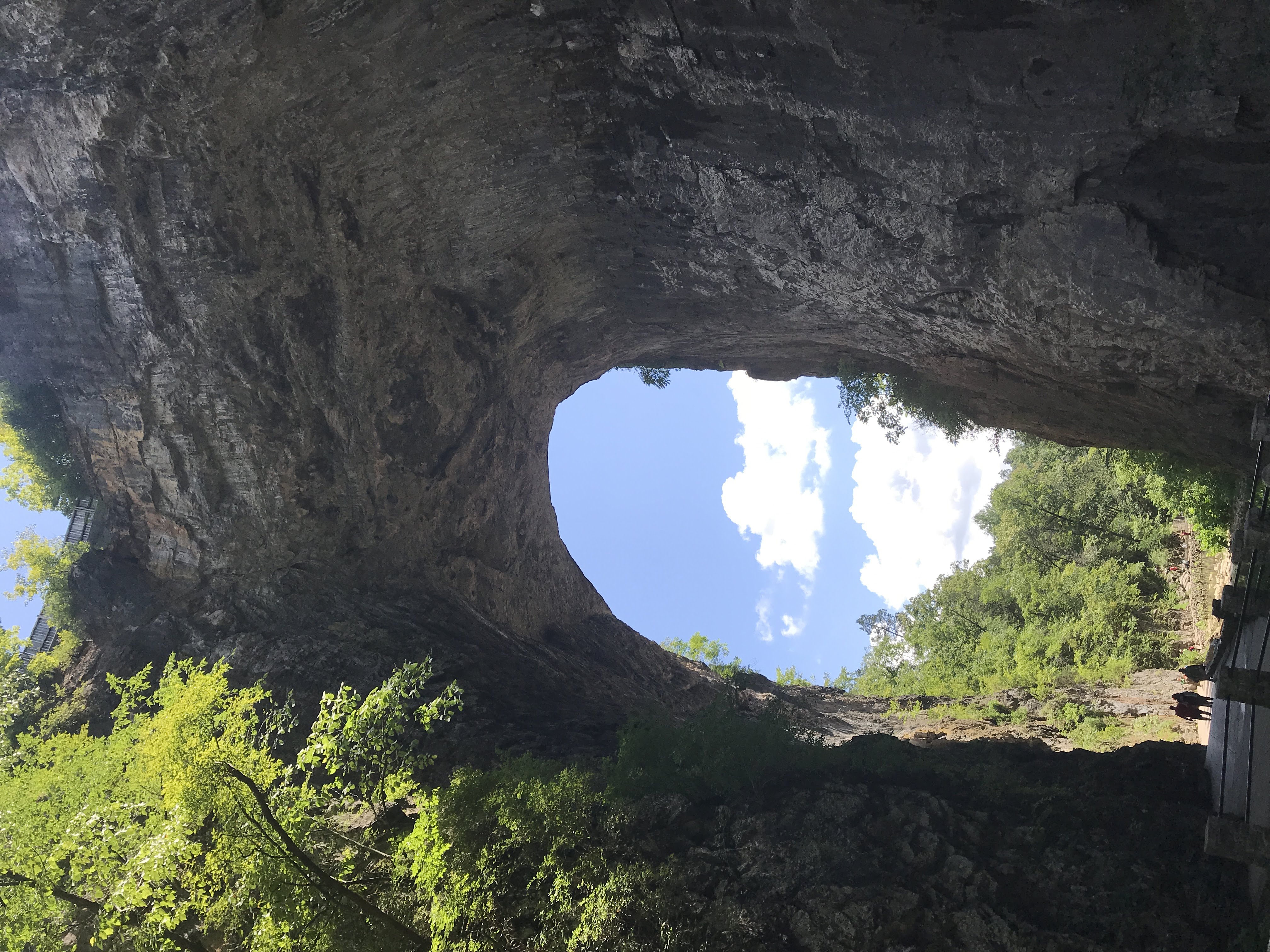 Natural Bridge Viginia Closeup