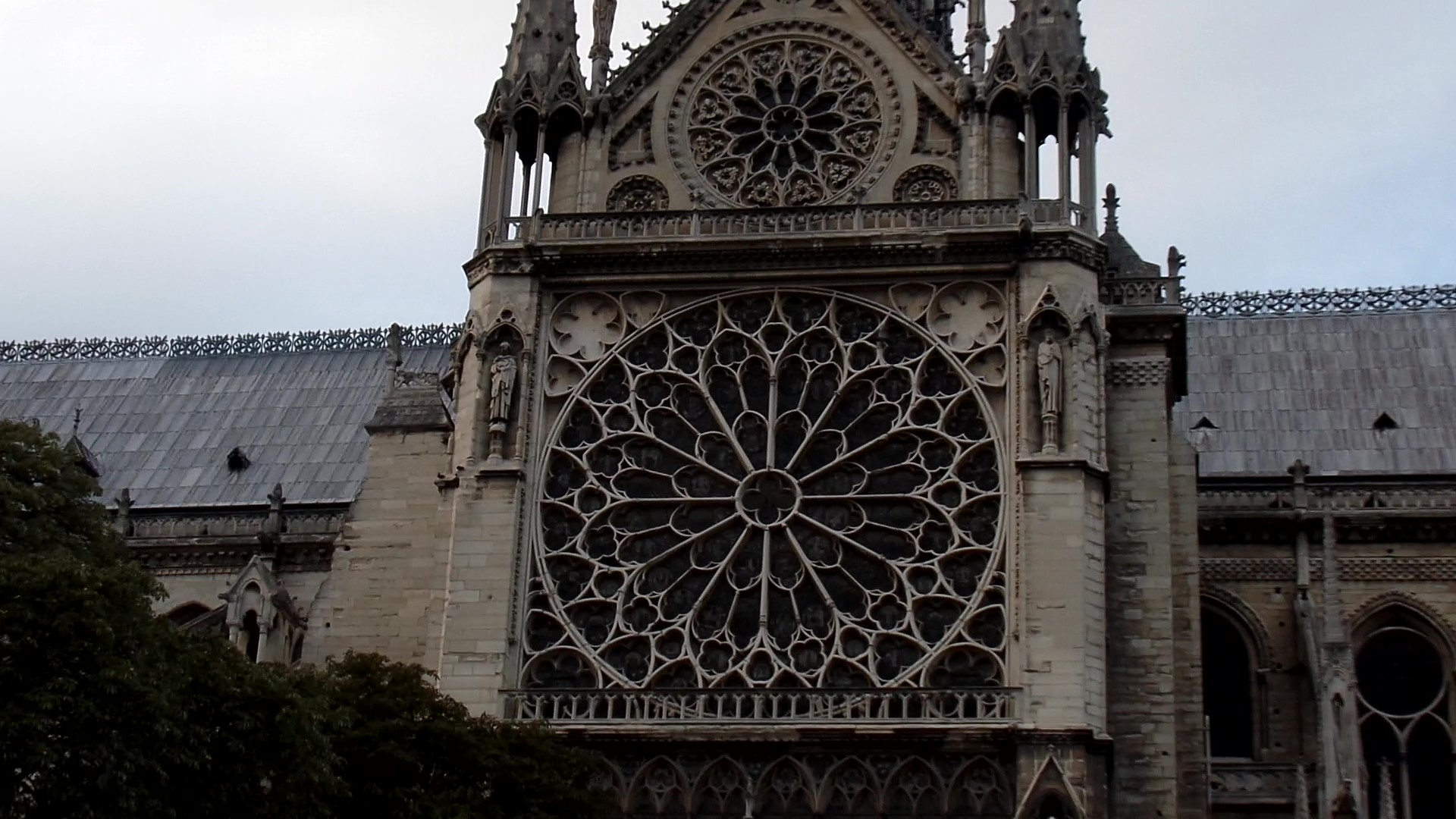 Notre Dame closeup